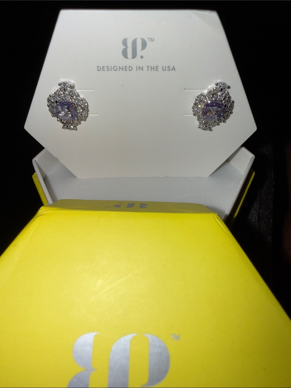 Bomb Party new in box earrings